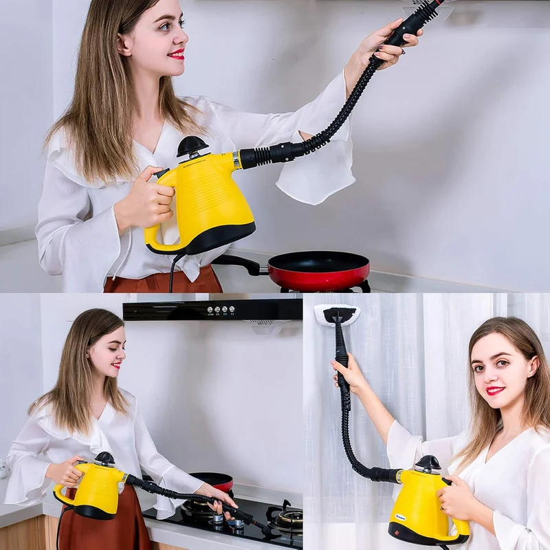 SteamForce™ | Multifunktionaler Dampfreiniger mit 8 Aufsätzen