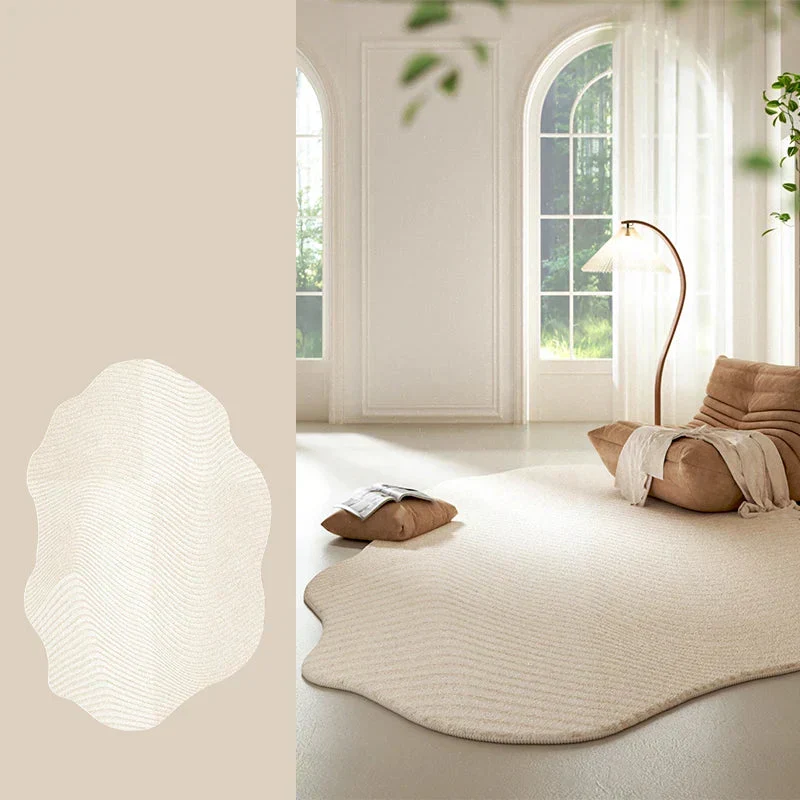 CloudWeave™ | Flauschiger Designer-Teppich in organischer Form