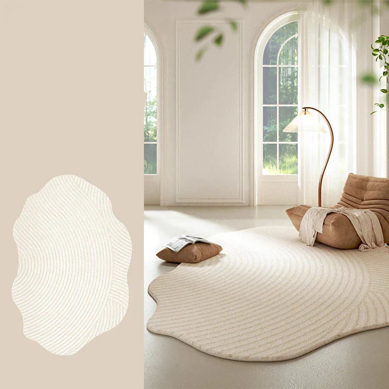 CloudWeave™ | Flauschiger Designer-Teppich in organischer Form