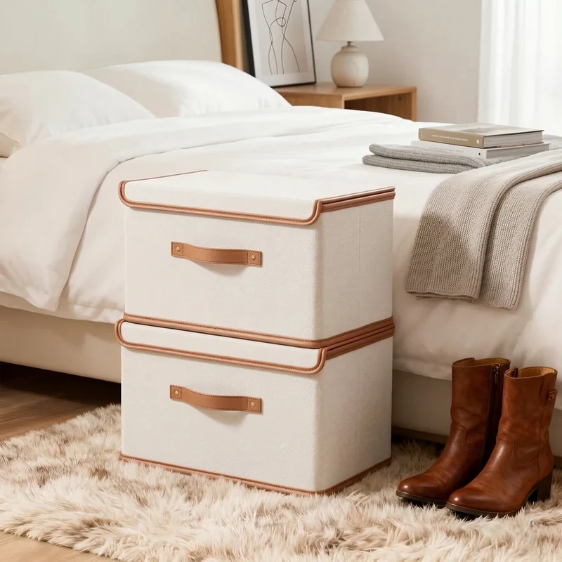 Storix™ | Faltbare Aufbewahrungsbox mit Deckel
