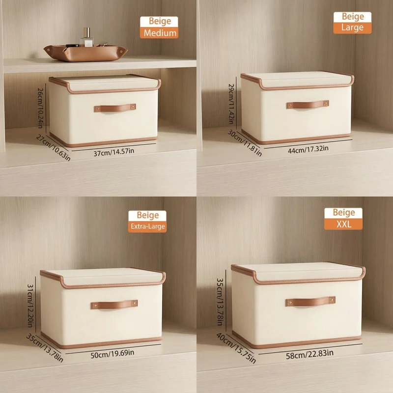 Storix™ | Faltbare Aufbewahrungsbox mit Deckel