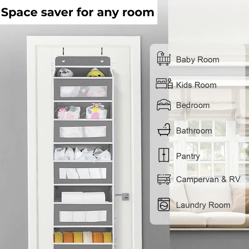 HomeClear™ | Tür-Organizer für platzsparende Aufbewahrung
