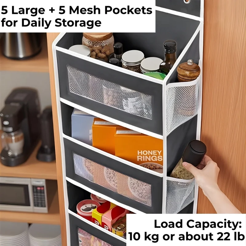 HomeClear™ | Tür-Organizer für platzsparende Aufbewahrung