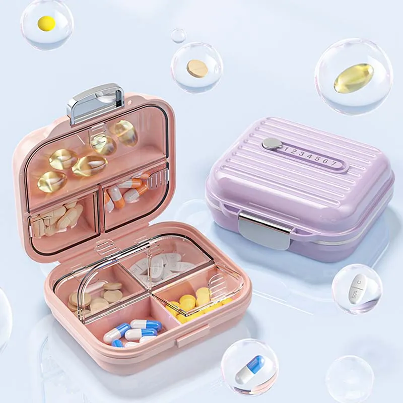 Skanto | Kleine tragbare Pillendose