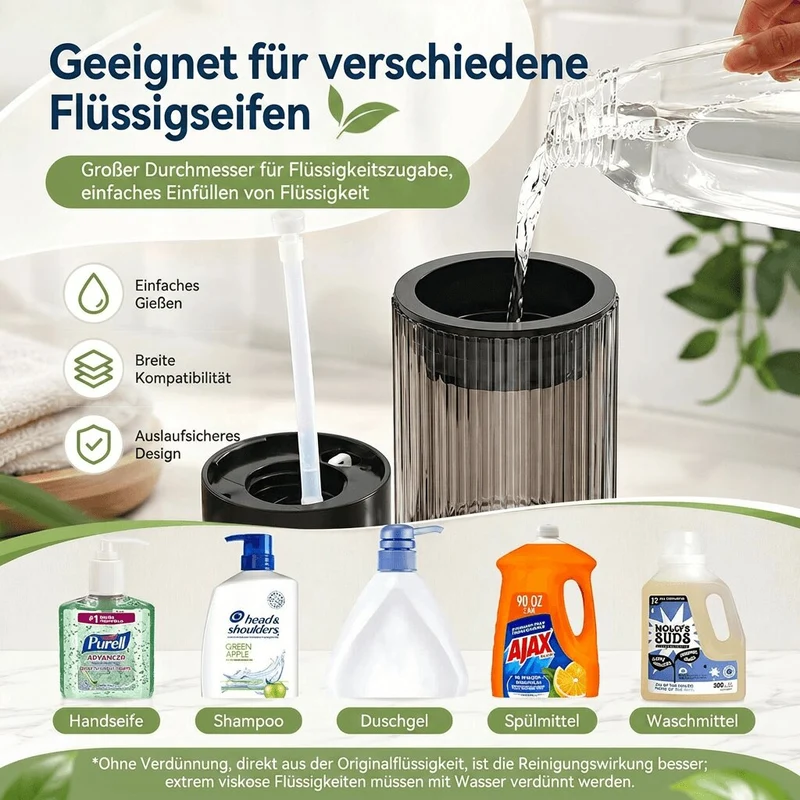 SchaumGlanz™ | Automatischer Seifenspender mit Sensor
