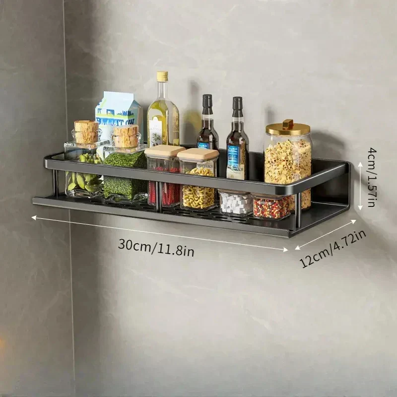 KitchenRack™ | Wandregal mit Haken für die Küche