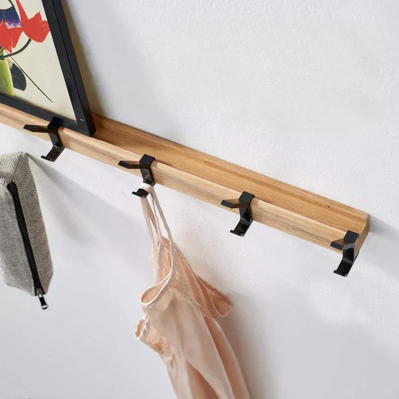 NordHook™ | Wandgarderobe mit 5 verstellbaren Doppelhaken