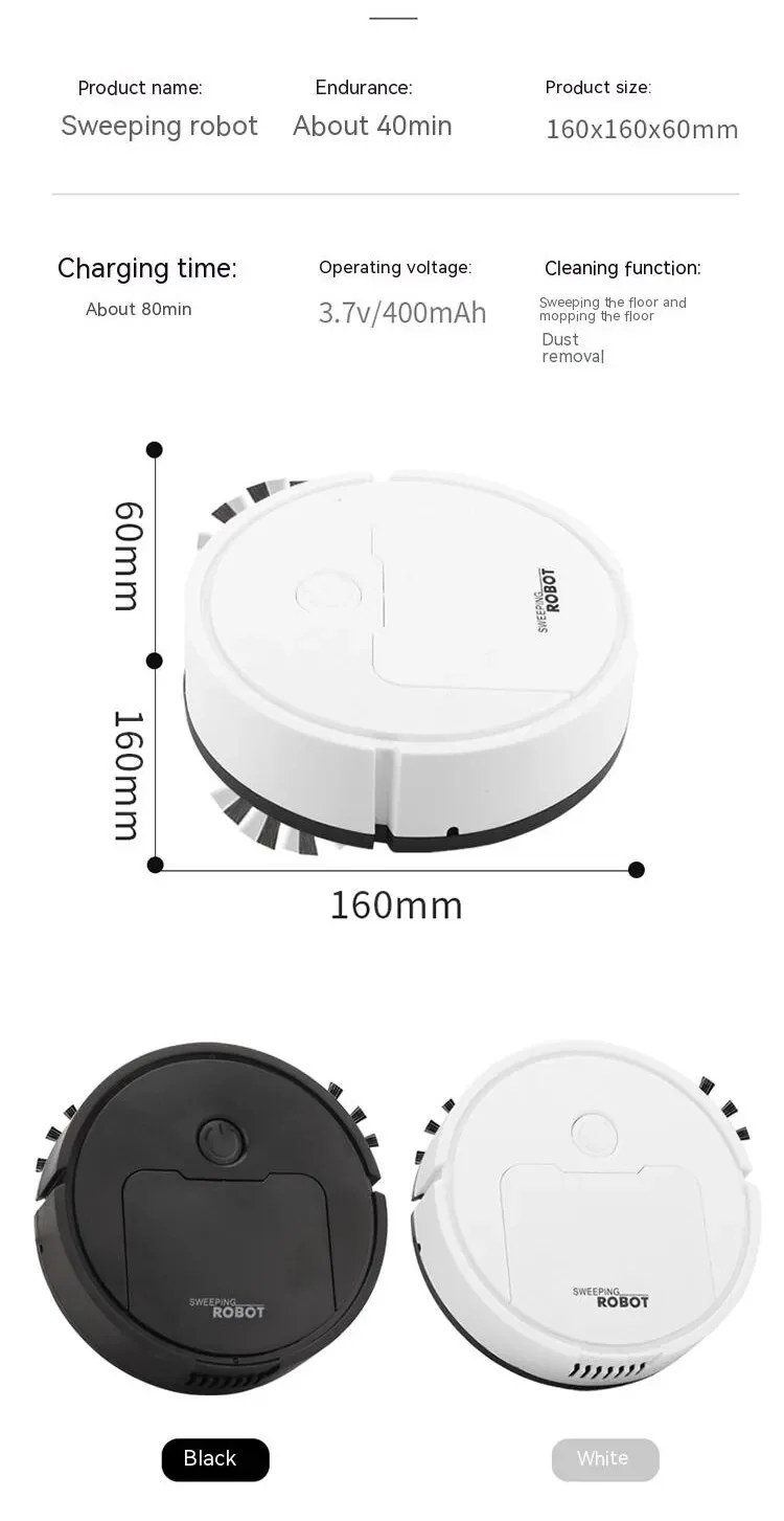 Skanto | Mini-Saugroboter | Intelligentes All-in-One-Gerät
