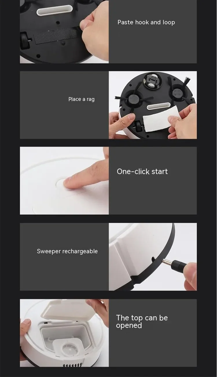 Skanto | Mini-Saugroboter | Intelligentes All-in-One-Gerät