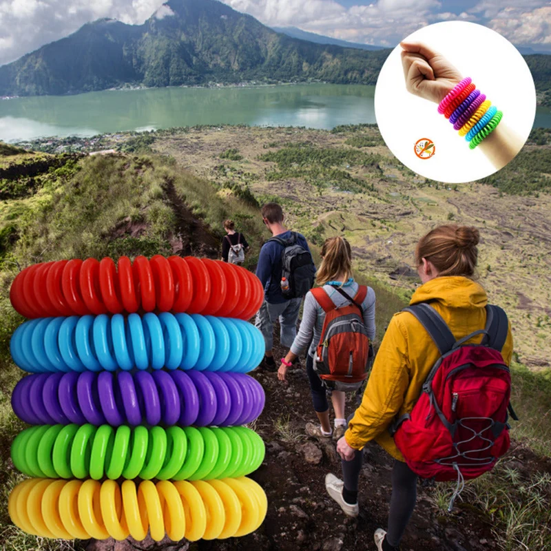 Skanto | 10er Pack | Anti-Mücken-Armband | Nie wieder Mückenstiche
