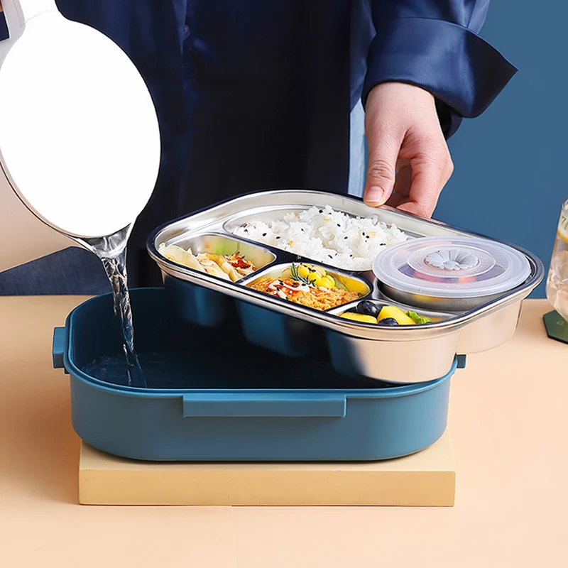 Skanto | Bento-Lunchbox aus Edelstahl