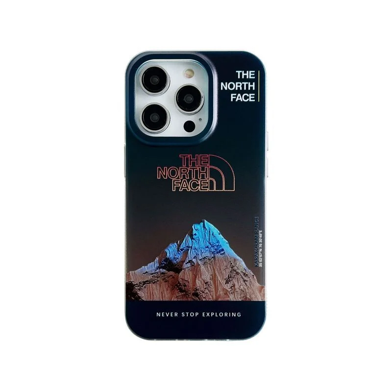 Skanto | Galvanisierte Buchstaben-Schneeberg-Handyhülle für iPhone