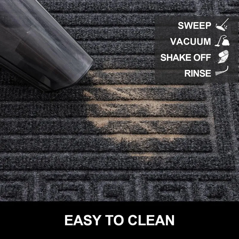 CleanStep™ | Antirutsch Türmatte – Schmutz- & feuchtigkeitsabsorbierend, flaches Design
