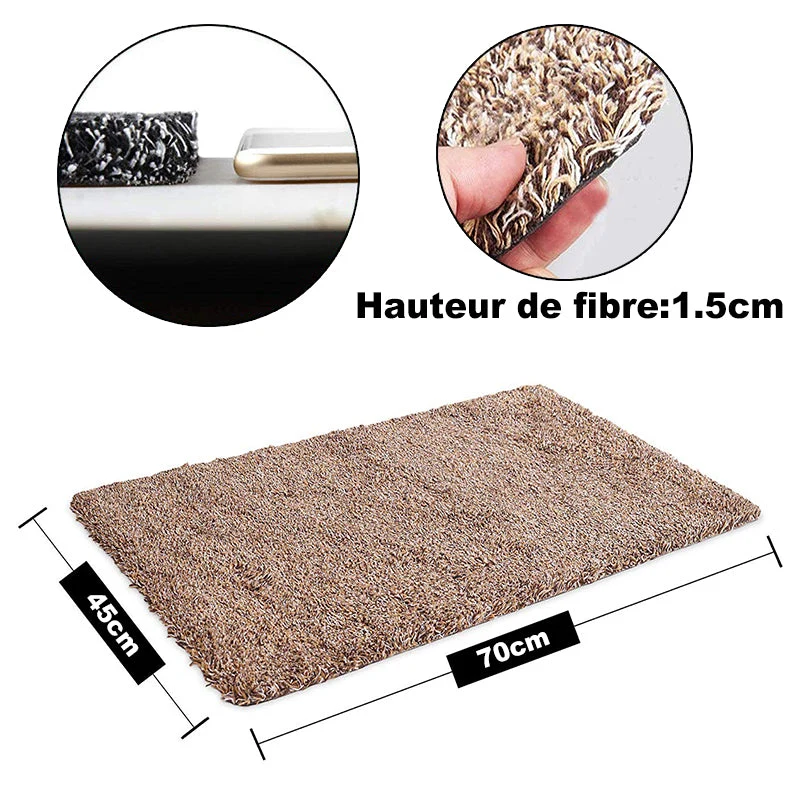 CleanStep™ | Fußmatte – Hochabsorbierend, rutschfest & flach