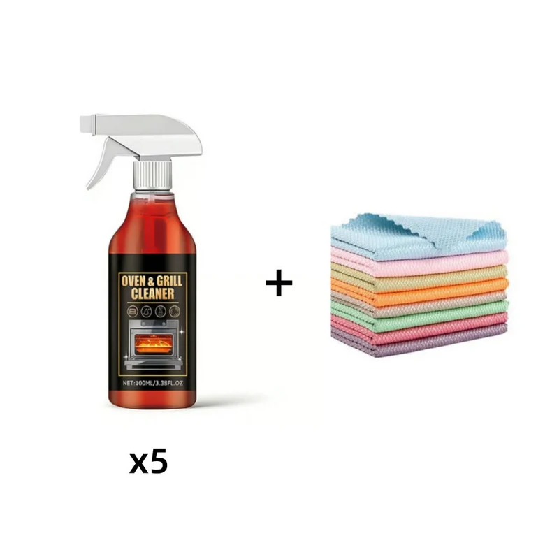 FlareFresh™ | Ofenreiniger – Fettlöser Spray, schnell & kraftvoll