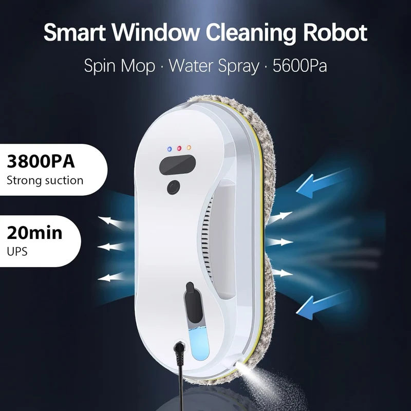 CleanSweep™ | Fensterroboter – Automatische Reinigung, präzise & sicher