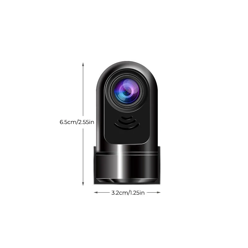 Skanto | 1080P HD Mini ADAS Dashcam mit 360°-Rotationsfunktion