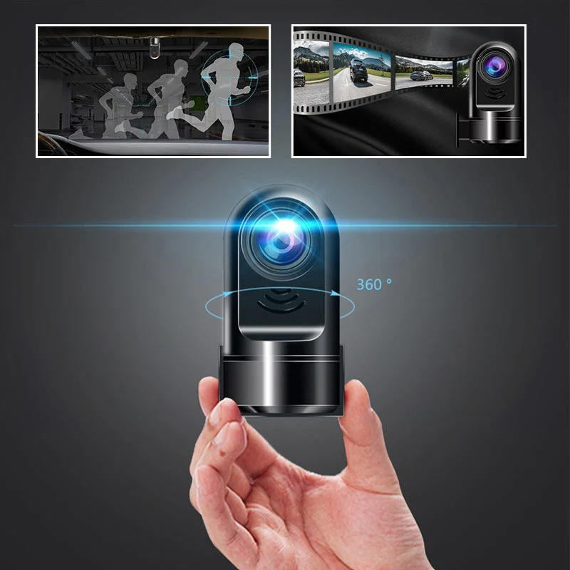 Skanto | 1080P HD Mini ADAS Dashcam mit 360°-Rotationsfunktion