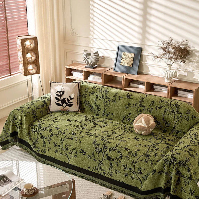 SoftHaven™ | Sofaüberwurf – Wendbar, Chenille & haustiersicher