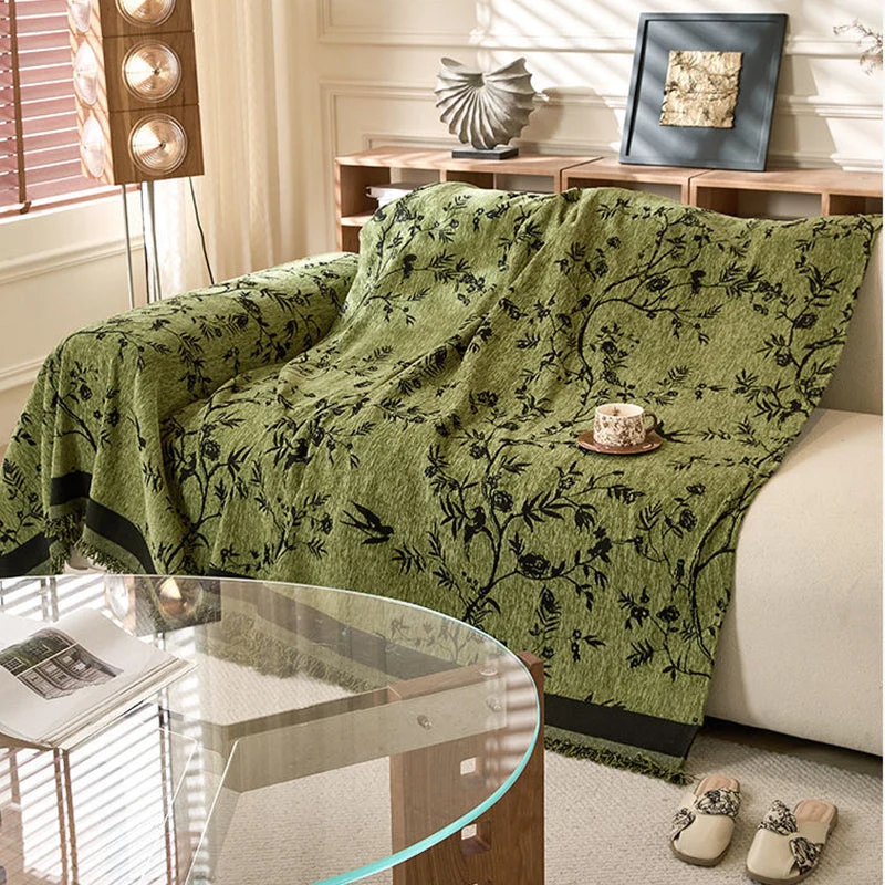 SoftHaven™ | Sofaüberwurf – Wendbar, Chenille & haustiersicher