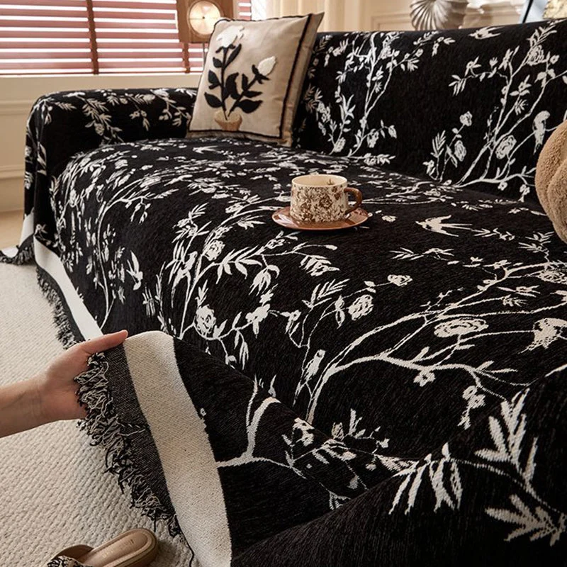 SoftHaven™ | Sofaüberwurf – Wendbar, Chenille & haustiersicher