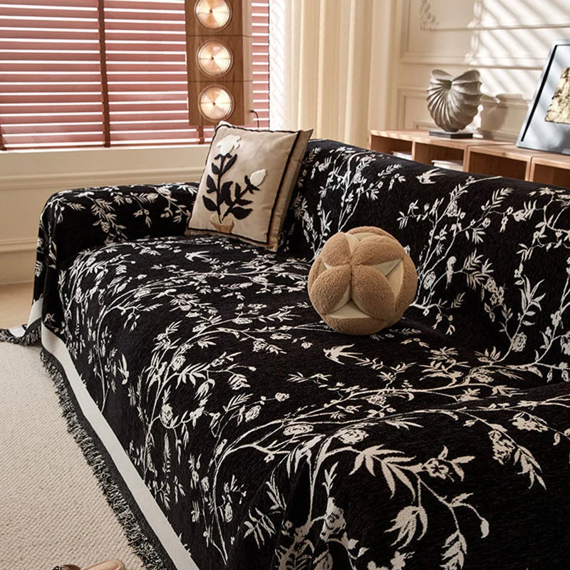 SoftHaven™ | Sofaüberwurf – Wendbar, Chenille & haustiersicher