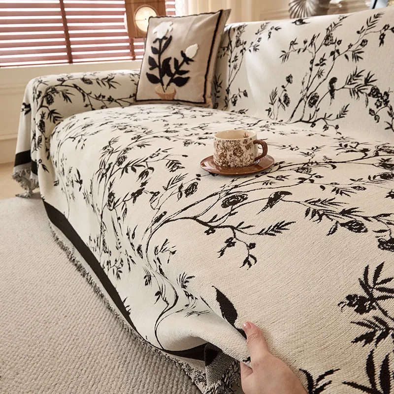 SoftHaven™ | Sofaüberwurf – Wendbar, Chenille & haustiersicher