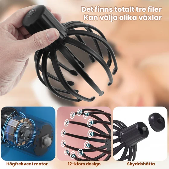 Skanto | Oktopus-Kopfmassagegerät