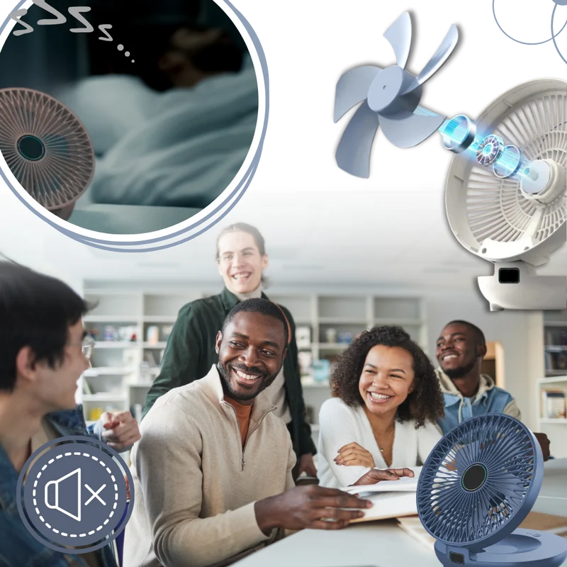 Sanfter tragbarer Ventilator