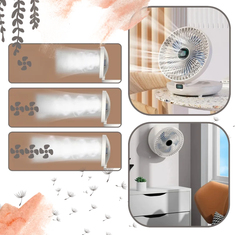 Sanfter tragbarer Ventilator