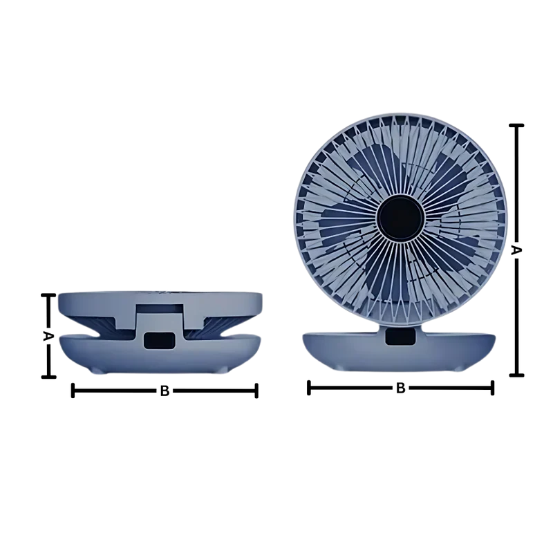 Sanfter tragbarer Ventilator