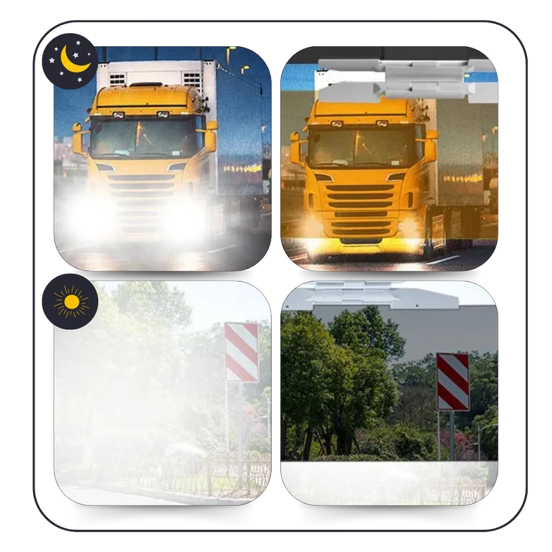 Doppelt nutzbare Auto-Sonnenblendenverlängerung