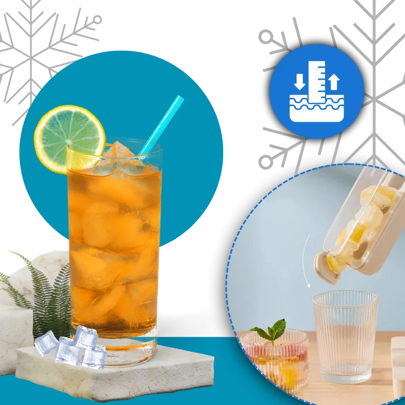 Antihaft-Silikon-Eiswürfelform