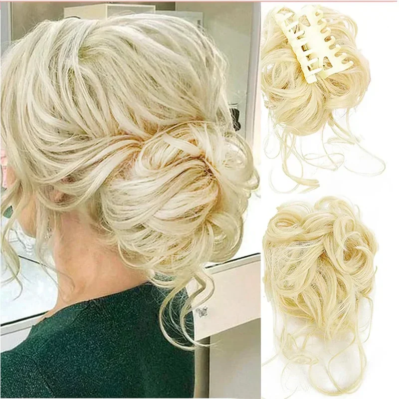 Skanto | CurlyBun: Sofortiges lockiges Pferdeschwanz-Haarteil