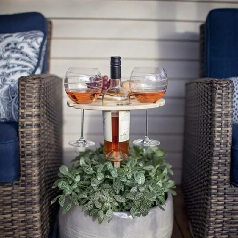 Skanto | Tragbarer DIY Outdoor-Weintisch