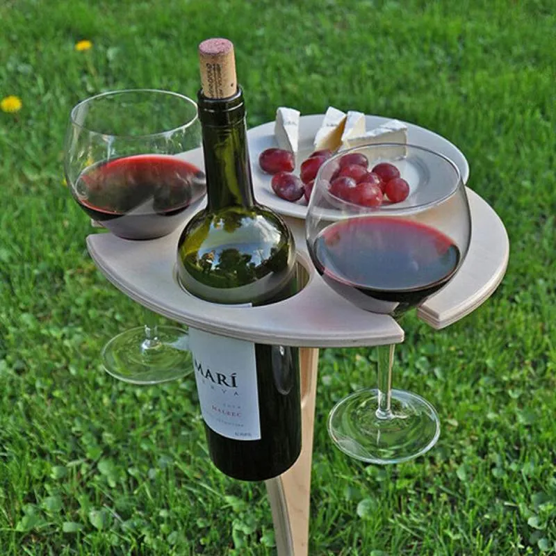 Skanto | Tragbarer DIY Outdoor-Weintisch