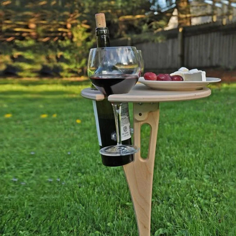 Skanto | Tragbarer DIY Outdoor-Weintisch