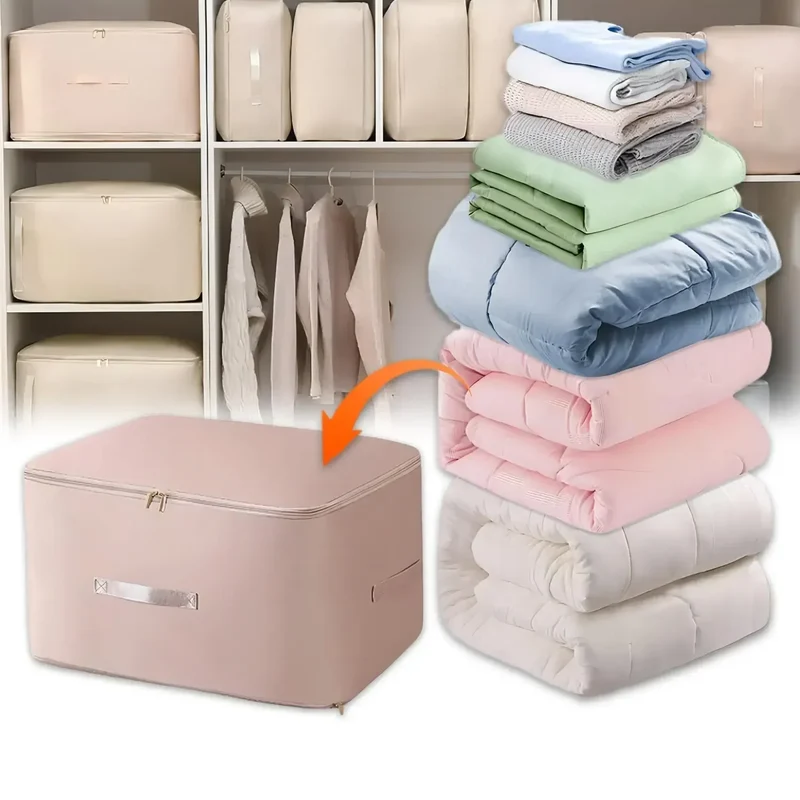 SpaceSave™ | Aufbewahrungstasche – Komprimierbar, ohne Vakuum & platzsparend
