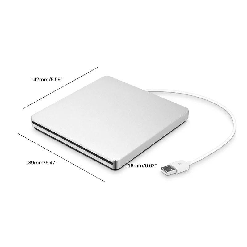 Skanto | Skanto Externer DVD-Brenner Tragbar für MacBook Air