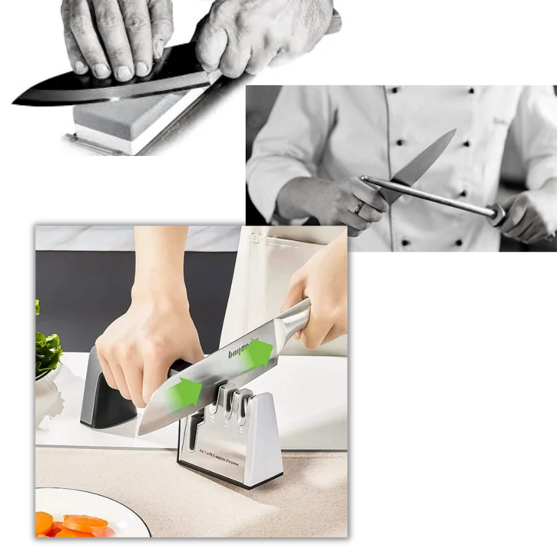 Effektiver Küchenmesser-Schärfer