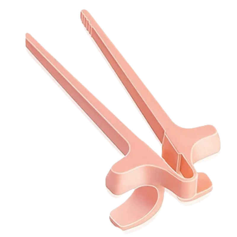Ergonomische Finger-Essstäbchen
