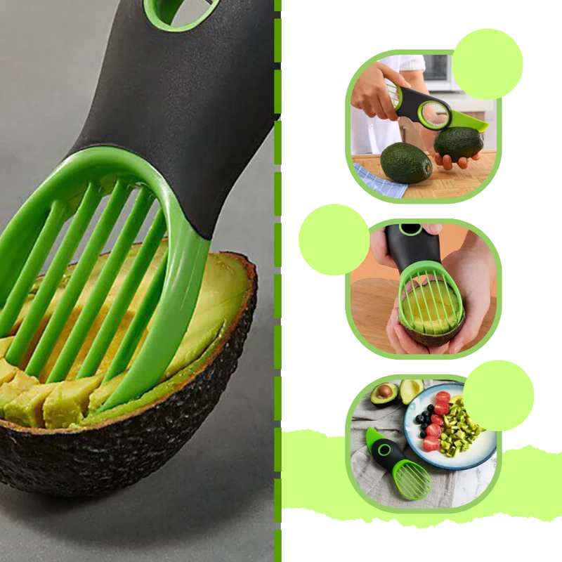 Ergonomisches Multifunktions-Avocado-Werkzeug