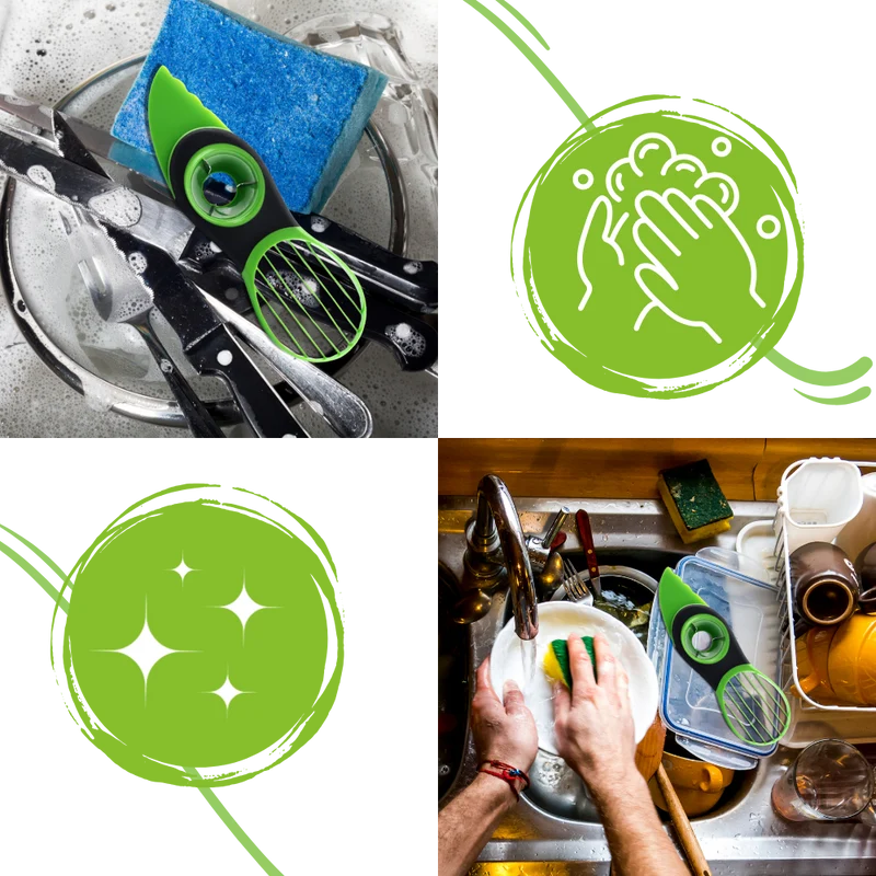 Ergonomisches Multifunktions-Avocado-Werkzeug