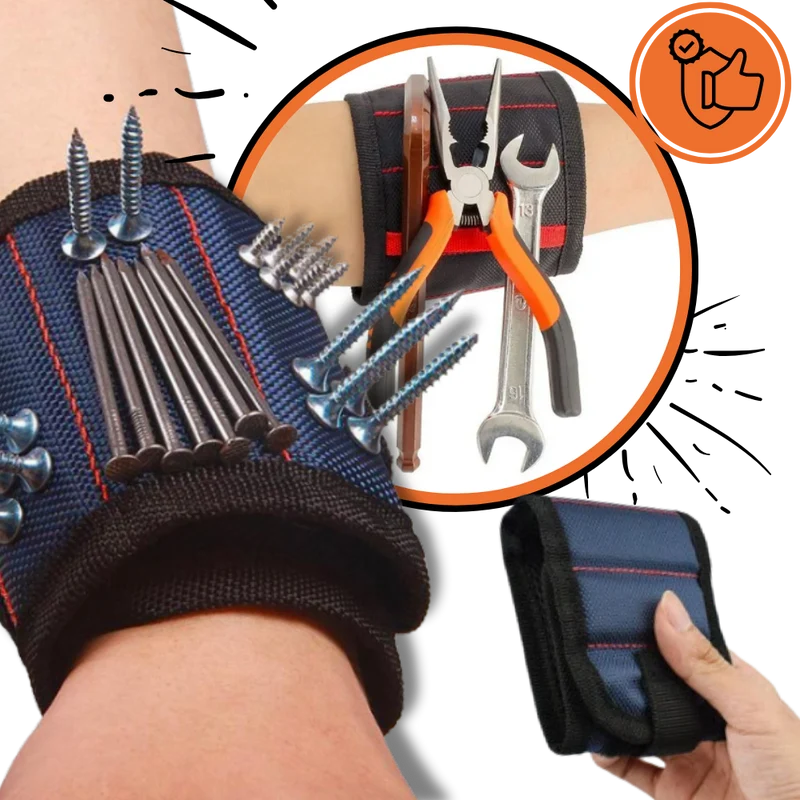 Magnetisches Armband aus robustem Oxford-Gewebe