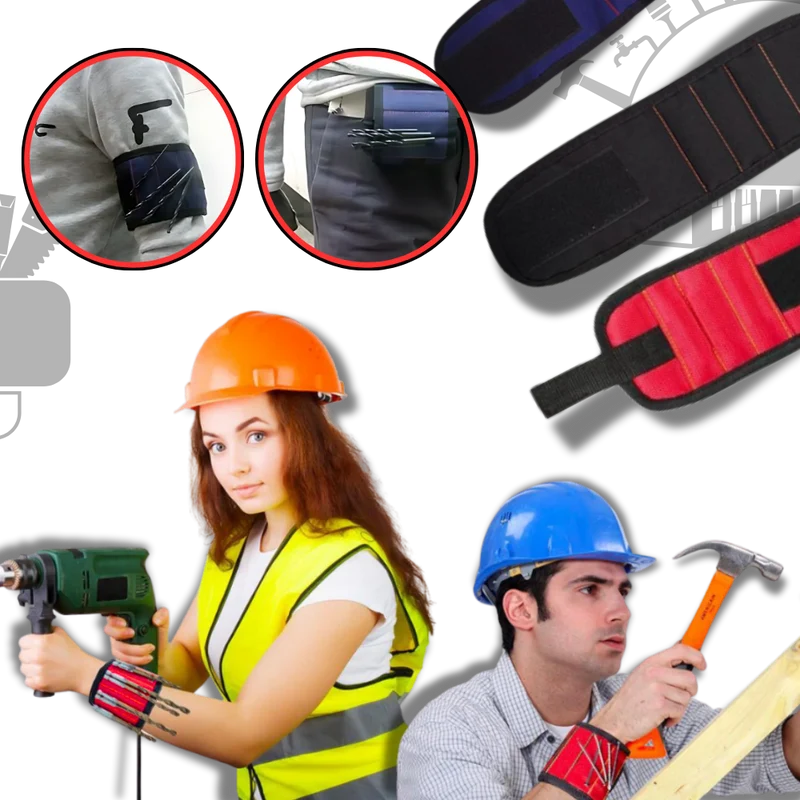 Magnetisches Armband aus robustem Oxford-Gewebe