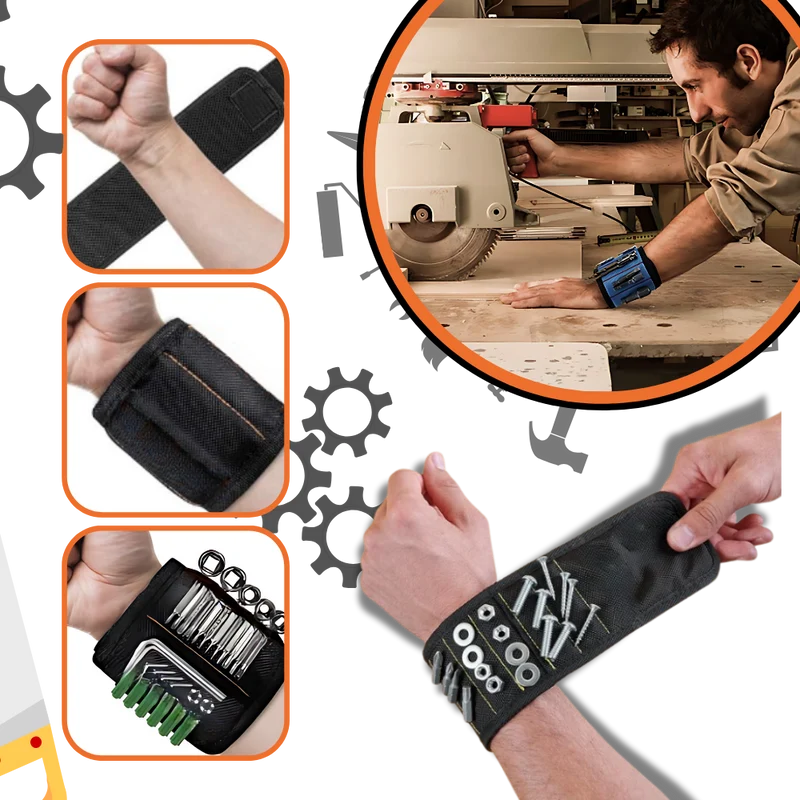 Magnetisches Armband aus robustem Oxford-Gewebe