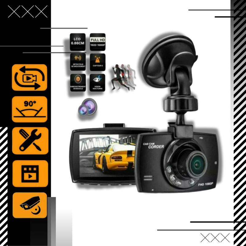 Smarter HD 1080p Fahrrekorder