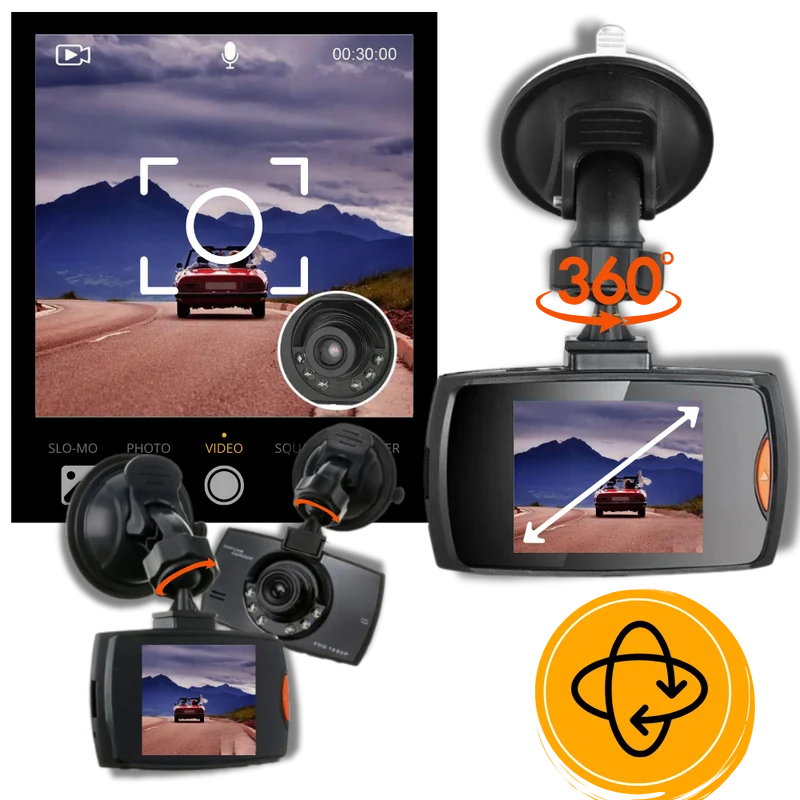 Smarter HD 1080p Fahrrekorder