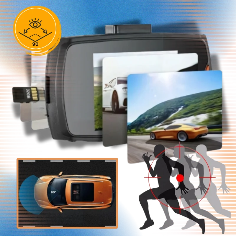 Smarter HD 1080p Fahrrekorder