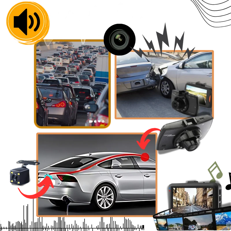 Smarter HD 1080p Fahrrekorder
